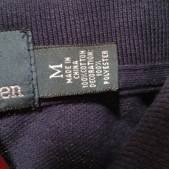 🦞RARE/VTG Polo Ralph Lauren🦞 - Navy/Red Embroidered Lobster S/S Polo - Picture 4 of 12